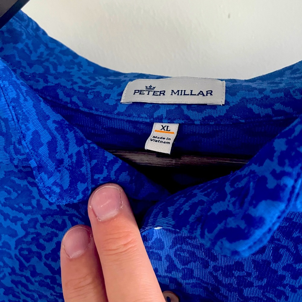 Peter Millar long sleeve polo
